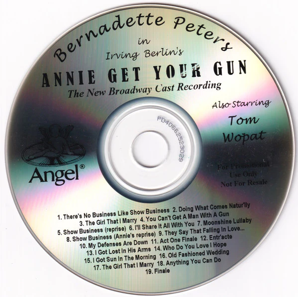Bernadette Peters, Tom Wopat - Annie Get Your Gun (CD, Promo) (Near Mint (NM or M-)) - Image 5