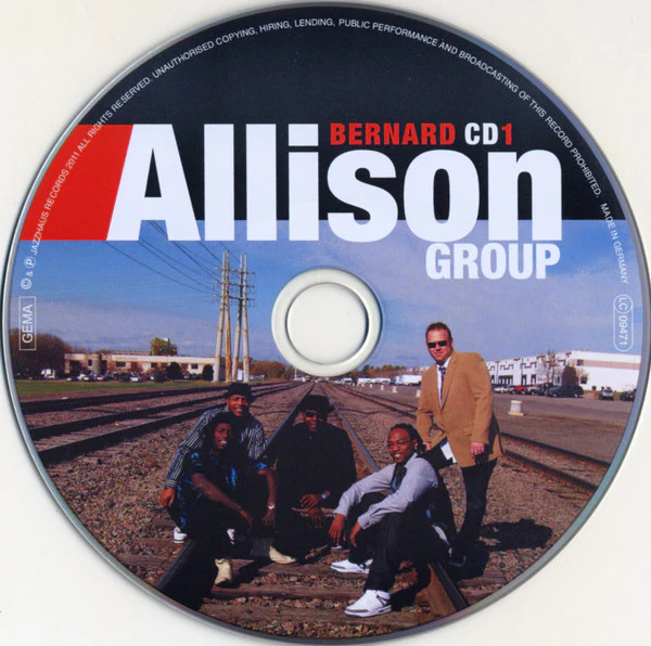 Bernard Allison Group - Live At The Jazzhaus (2xCD, Album) (Near Mint (NM or M-)) - Image 3