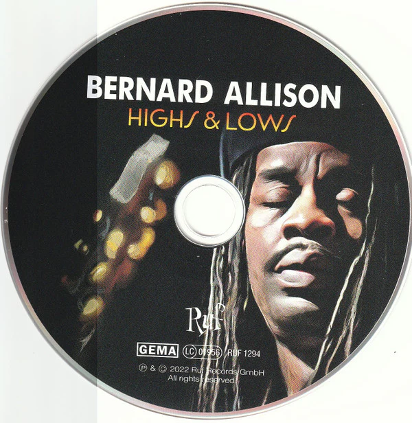 Bernard Allison - Highs & Lows (CD, Album) (Mint (M)) - Image 2
