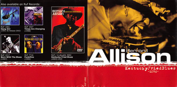 Bernard Allison - Kentucky Fried Blues -LIVE- (CD) (Near Mint (NM or M-)) - Image 5