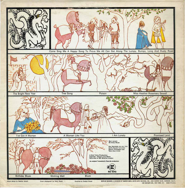 Bert Jansch - Birthday Blues (LP, Album, RE) (Very Good Plus (VG+)) - Image 2