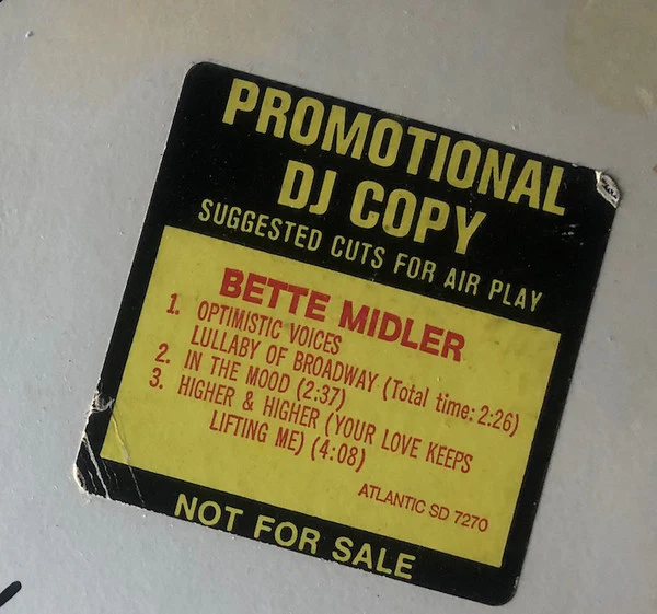 Bette Midler - Bette Midler (LP, Album, RP, Son) (Near Mint (NM or M-)) - Image 5