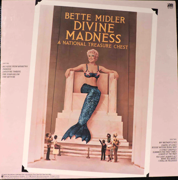 Bette Midler - Divine Madness (LP, Album, SP ) (Near Mint (NM or M-)) - Image 2