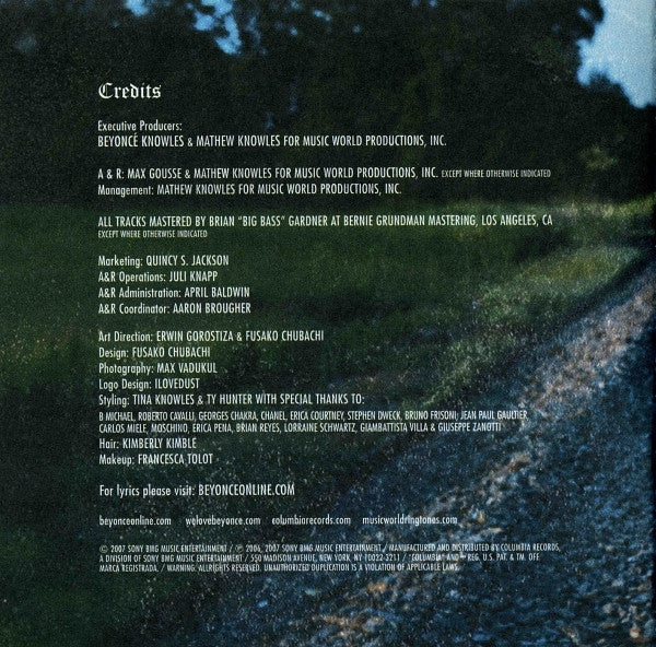 Beyoncé - B'Day (2xCD, Album, Dlx) (Very Good Plus (VG+)) - Image 5