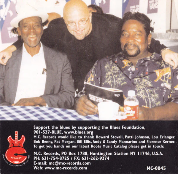 Big Jack Johnson With Kim Wilson And Special Guest Pinetop Perkins - The Memphis Barbecue Sessions (CD, Album) (Mint (M)) - Image 2