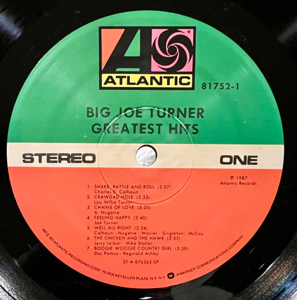 Big Joe Turner - Greatest Hits (LP, Comp, AR) (Near Mint (NM or M-)) - Image 3