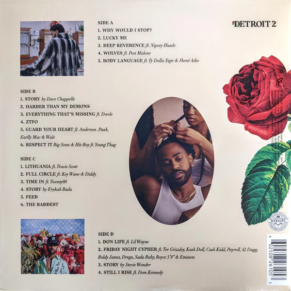 Big Sean - Detroit 2 (2xLP, Album) (Mint (M)) NEW & SEALED - Image 3