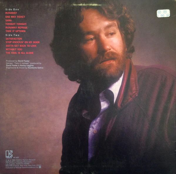 Bill Champlin - Runaway (LP, Album, All) (Very Good (VG)) - Image 2
