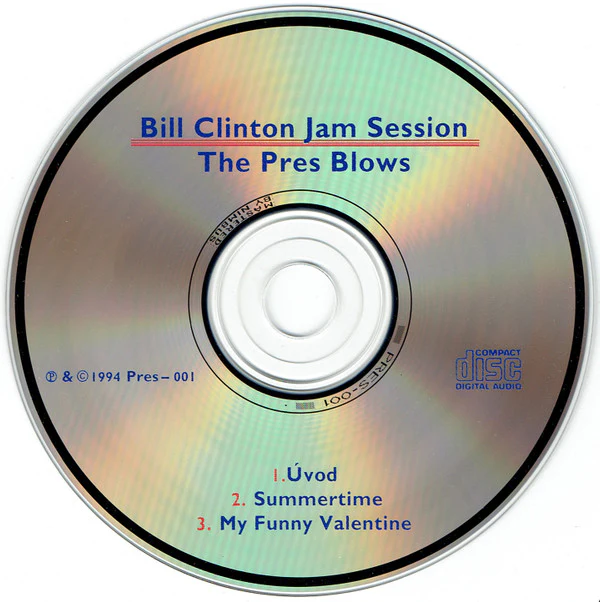 Bill Clinton - Bill Clinton Jam Session: The Pres Blows (CD, MiniAlbum) (Near Mint (NM or M-)) - Image 3