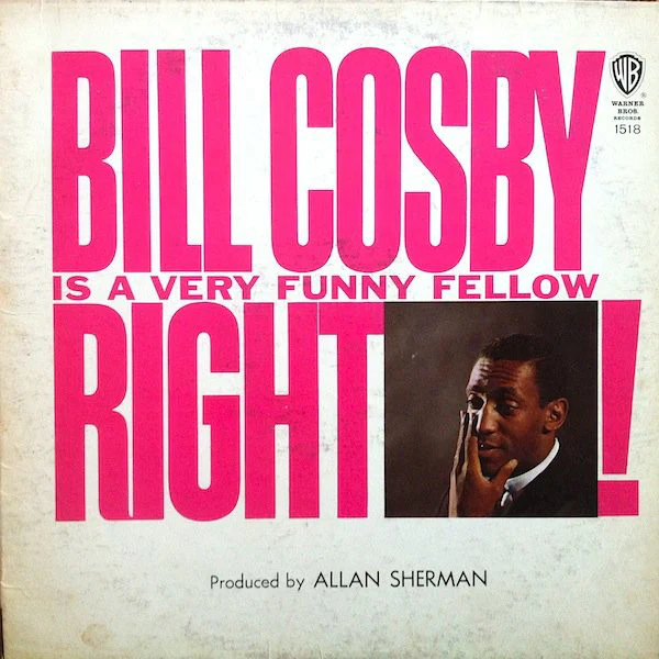 Bill Cosby - Bill Cosby Is A Very Funny Fellow Right! (LP, Album, Mono) (Very Good Plus (VG+))