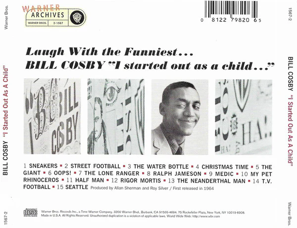 Bill Cosby - I Started Out As A Child (CD, Album, RE) (Near Mint (NM or M-)) - Image 2