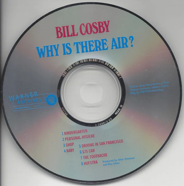 Bill Cosby - Why Is There Air? (CD, Album, RE) (Very Good Plus (VG+)) - Image 2
