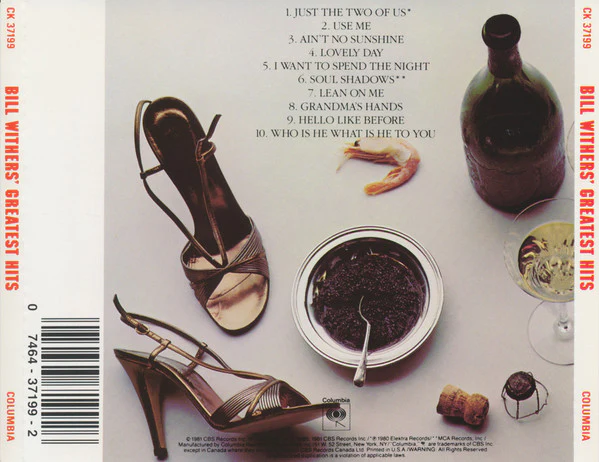 Bill Withers - Bill Withers' Greatest Hits (CD, Comp, RE) (Very Good Plus (VG+)) - Image 5