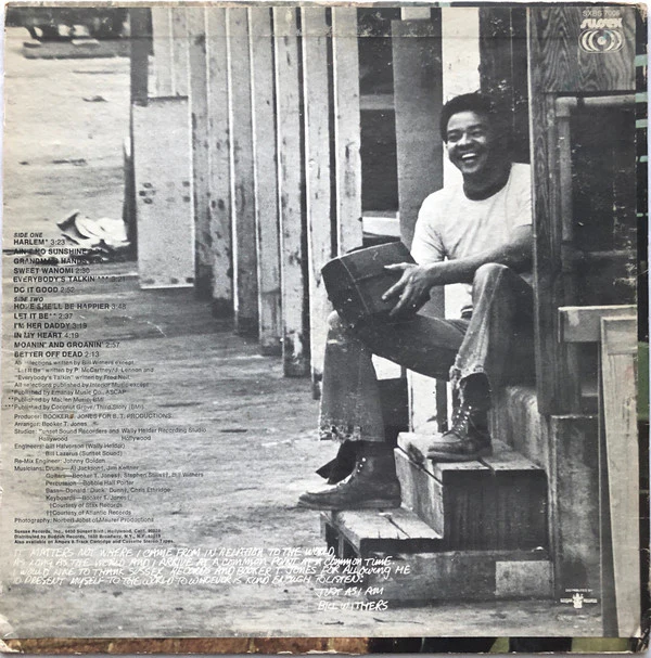 Bill Withers - Just As I Am (LP, Album, Son) (Near Mint (NM or M-)) - Image 2