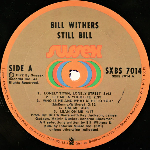 Bill Withers - Still Bill (LP, Album, ARP) (Very Good (VG)) - Image 3