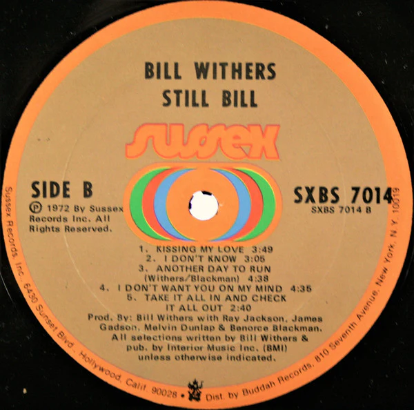 Bill Withers - Still Bill (LP, Album, ARP) (Very Good (VG)) - Image 4
