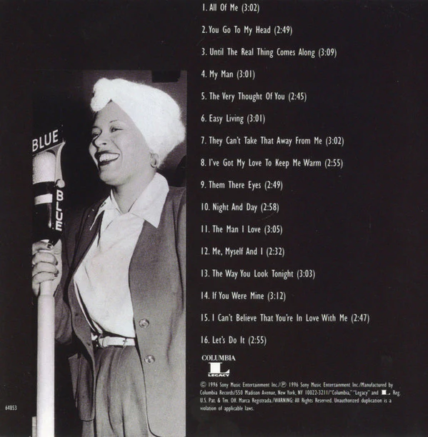 Billie Holiday - Love Songs (CD, Comp, RM) (Very Good Plus (VG+)) - Image 4