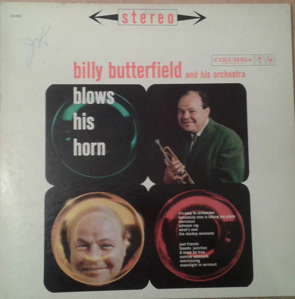 Billy Butterfield And His Orchestra - Billy Blows His Horn (LP) (Very Good Plus (VG+))