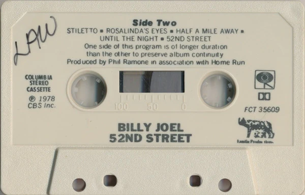 Billy Joel - 52nd Street (Cass, Album, Bei) (Very Good Plus (VG+)) - Image 4