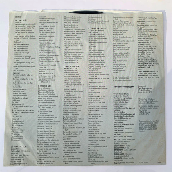 Billy Joel - An Innocent Man (LP, Album, Car) (Near Mint (NM or M-)) - Image 4