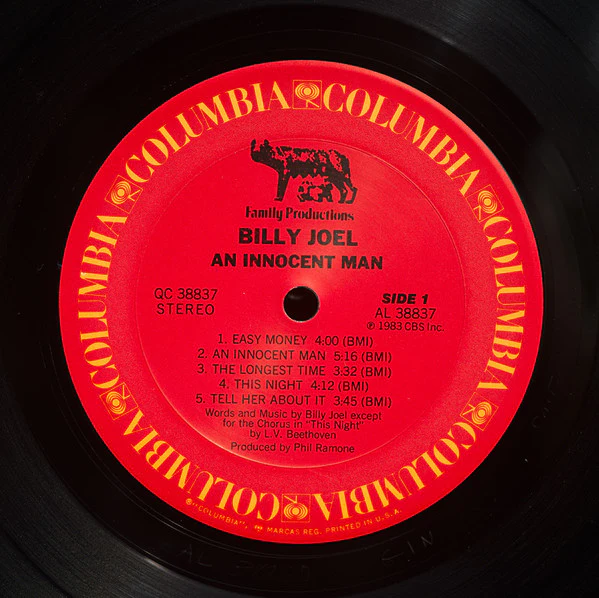 Billy Joel - An Innocent Man (LP, Album, Pit) (Very Good Plus (VG+)) - Image 5