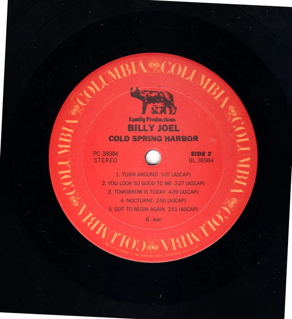 Billy Joel - Cold Spring Harbor (LP, Album, RE, Pit) (Very Good Plus (VG+)) - Image 4