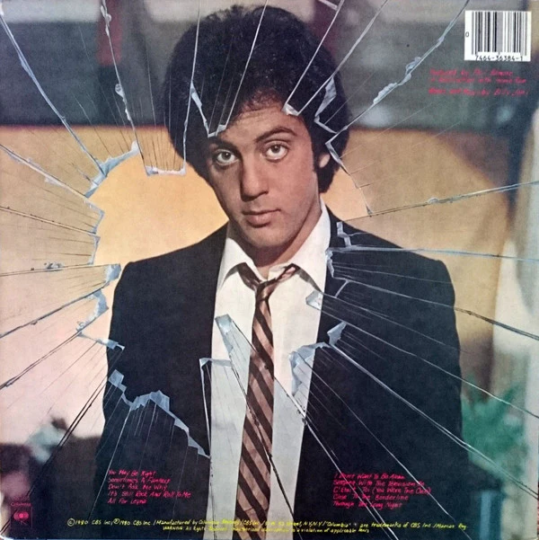 Billy Joel - Glass Houses (LP, Album, Pit) (Very Good (VG)) - Image 2