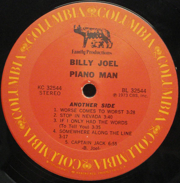 Billy Joel - Piano Man (LP, Album, Pit) (Very Good Plus (VG+)) - Image 4