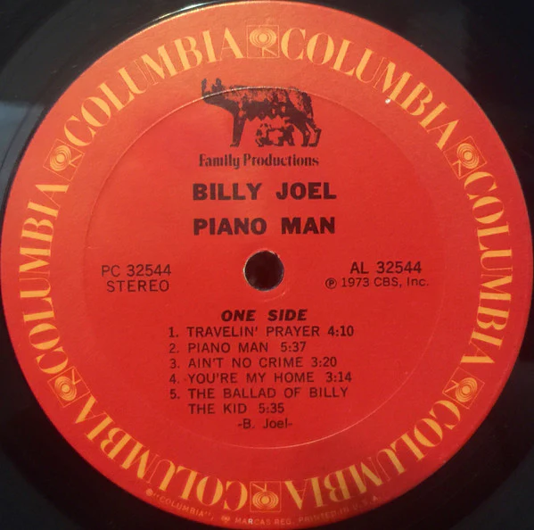 Billy Joel - Piano Man (LP, Album, RE, RP, Pit) (Very Good Plus (VG+)) - Image 3