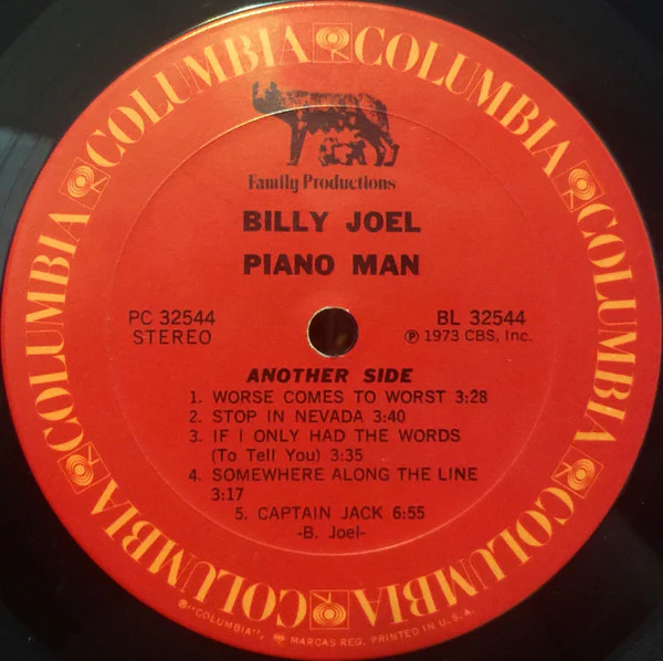 Billy Joel - Piano Man (LP, Album, RE, RP, Pit) (Very Good Plus (VG+)) - Image 4