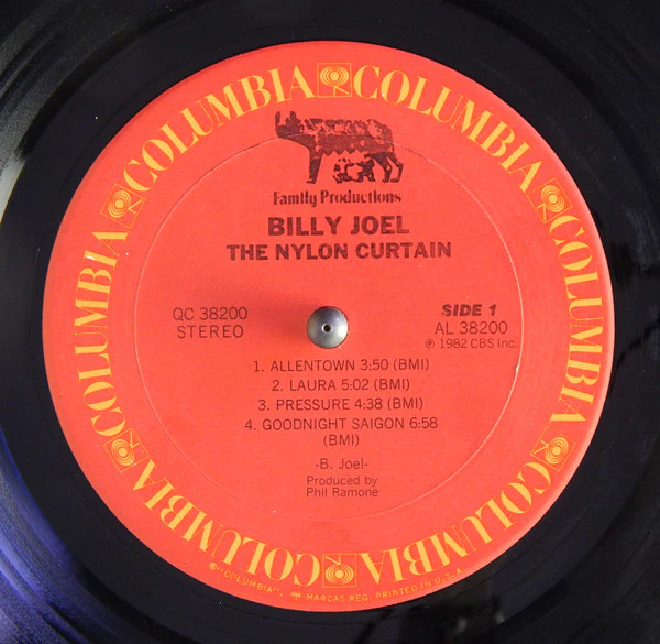 Billy Joel - The Nylon Curtain (LP, Album, Car) (Very Good (VG)) - Image 5