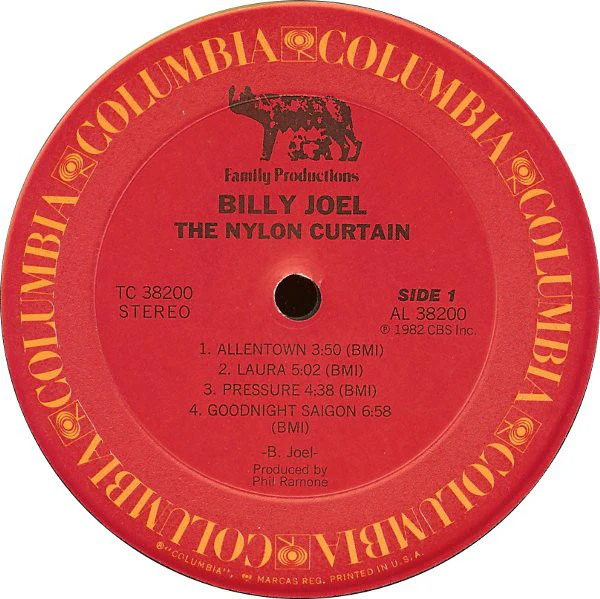 Billy Joel - The Nylon Curtain (LP, Album, Car) (Very Good (VG)) - Image 5