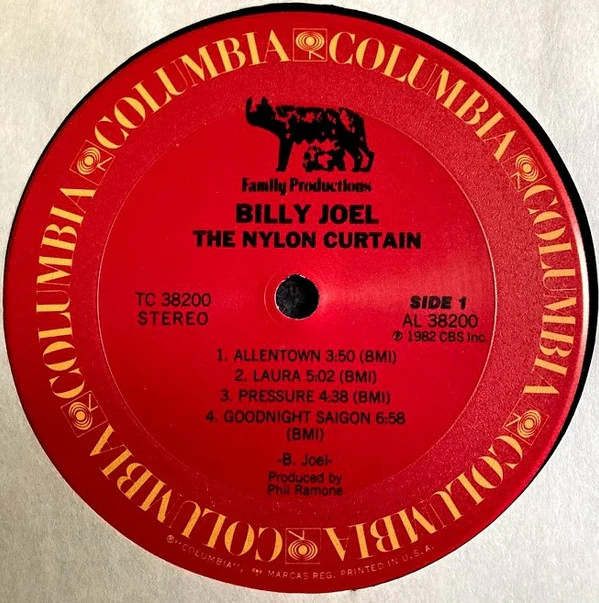 Billy Joel - The Nylon Curtain (LP, Album, Pit) (Very Good Plus (VG+)) - Image 3