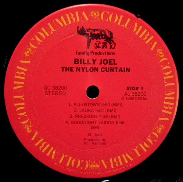 Billy Joel - The Nylon Curtain (LP, Album, RE, Pit) (Near Mint (NM or M-)) - Image 3