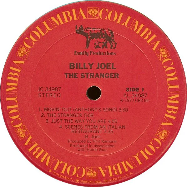 Billy Joel - The Stranger (LP, Album, San) (Very Good Plus (VG+)) - Image 3
