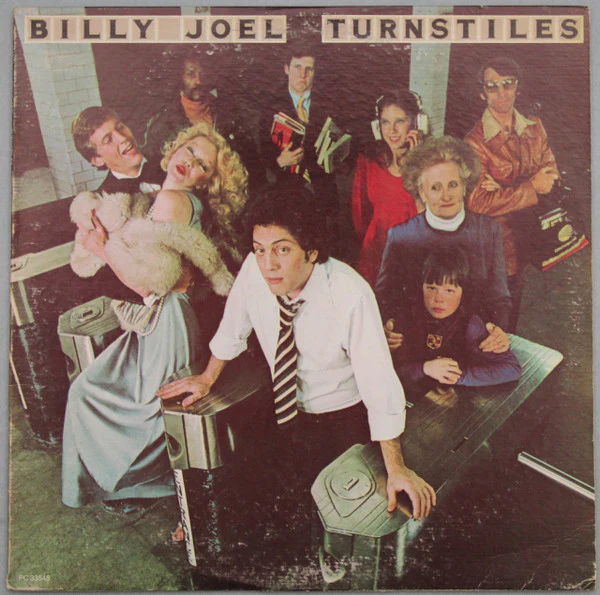 Billy Joel - Turnstiles (LP, Album, Pit) (Very Good Plus (VG+))