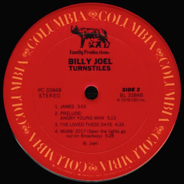 Billy Joel - Turnstiles (LP, Album, Pit) (Very Good Plus (VG+)) - Image 4