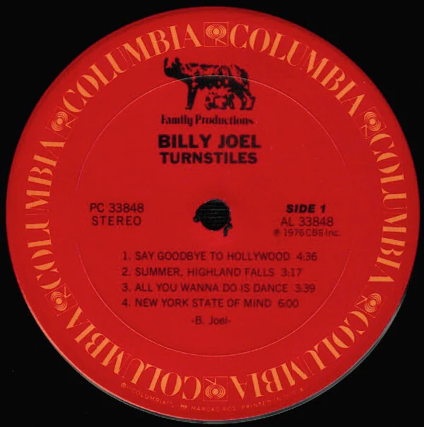 Billy Joel - Turnstiles (LP, Album, Pit) (Very Good Plus (VG+)) - Image 3