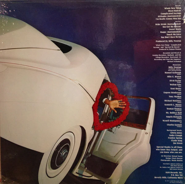 Billy Preston - A Whole New Thing (LP, Album) (Near Mint (NM or M-)) - Image 2