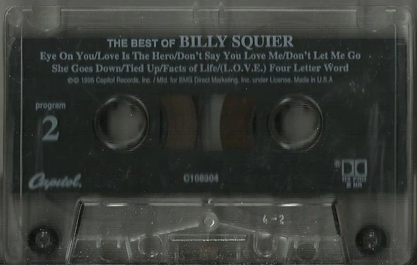 Billy Squier - 16 Strokes: The Best Of Billy Squier (Cass, Comp, Club) (Near Mint (NM or M-)) - Image 5
