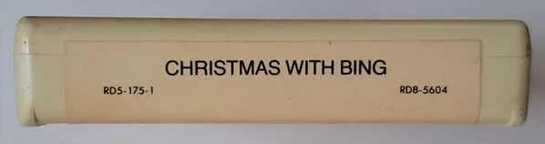 Bing Crosby - Christmas With Bing (8-Trk, Comp) (Very Good Plus (VG+)) - Image 3