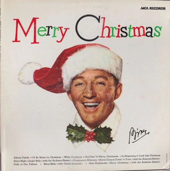 Bing Crosby - Merry Christmas (LP, Album, RE, Bla) (Very Good Plus (VG+))