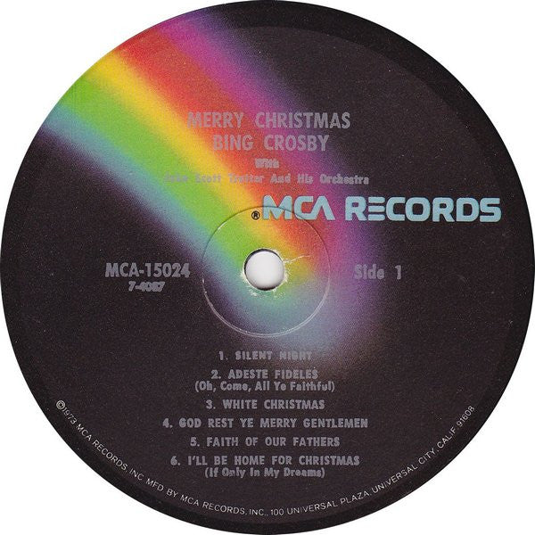 Bing Crosby - Merry Christmas (LP, Album, RE, Bla) (Very Good Plus (VG+)) - Image 3