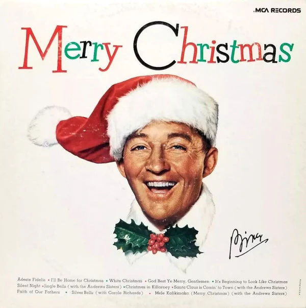 Bing Crosby - Merry Christmas (LP, Album, RE, Blu) (Very Good Plus (VG+))
