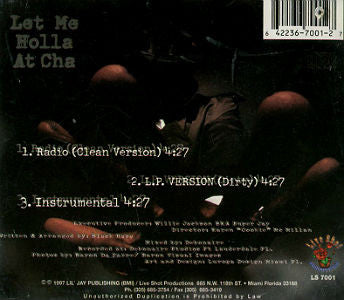 Blac Haze - Let Me Holla At Cha (12", Single) (Near Mint (NM or M-)) - Image 2