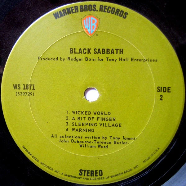 Black Sabbath - Black Sabbath (LP, Album, Pit) (Very Good Plus (VG+)) - Image 4