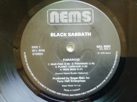 Black Sabbath - Paranoid (LP, Album, RE, Gat) (Very Good Plus (VG+)) - Image 4