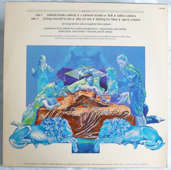 Black Sabbath - Sabbath, Bloody Sabbath (LP, Album, RP) (Very Good Plus (VG+)) - Image 2