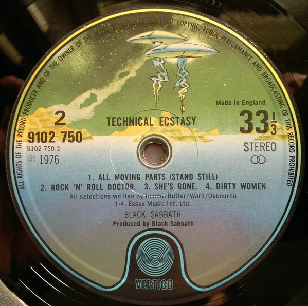 Black Sabbath - Technical Ecstasy (LP, Album) (Very Good Plus (VG+)) - Image 4
