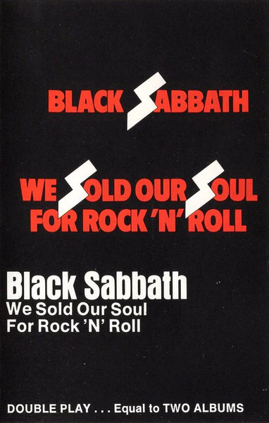 Black Sabbath - We Sold Our Soul For Rock 'N' Roll (Cass, Comp, Club) (Very Good Plus (VG+))